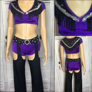 Pro cheerleader sexy cowgirl outfit the line up adult med